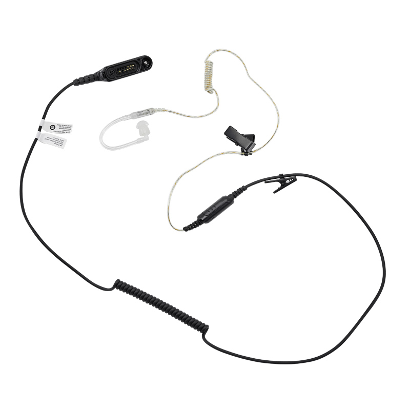 摩托罗拉对讲机配件 PMLN8341 单线透明导管耳机