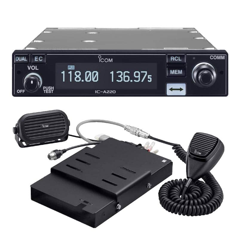 ICOM艾可慕对讲机  IC-A220航空电台