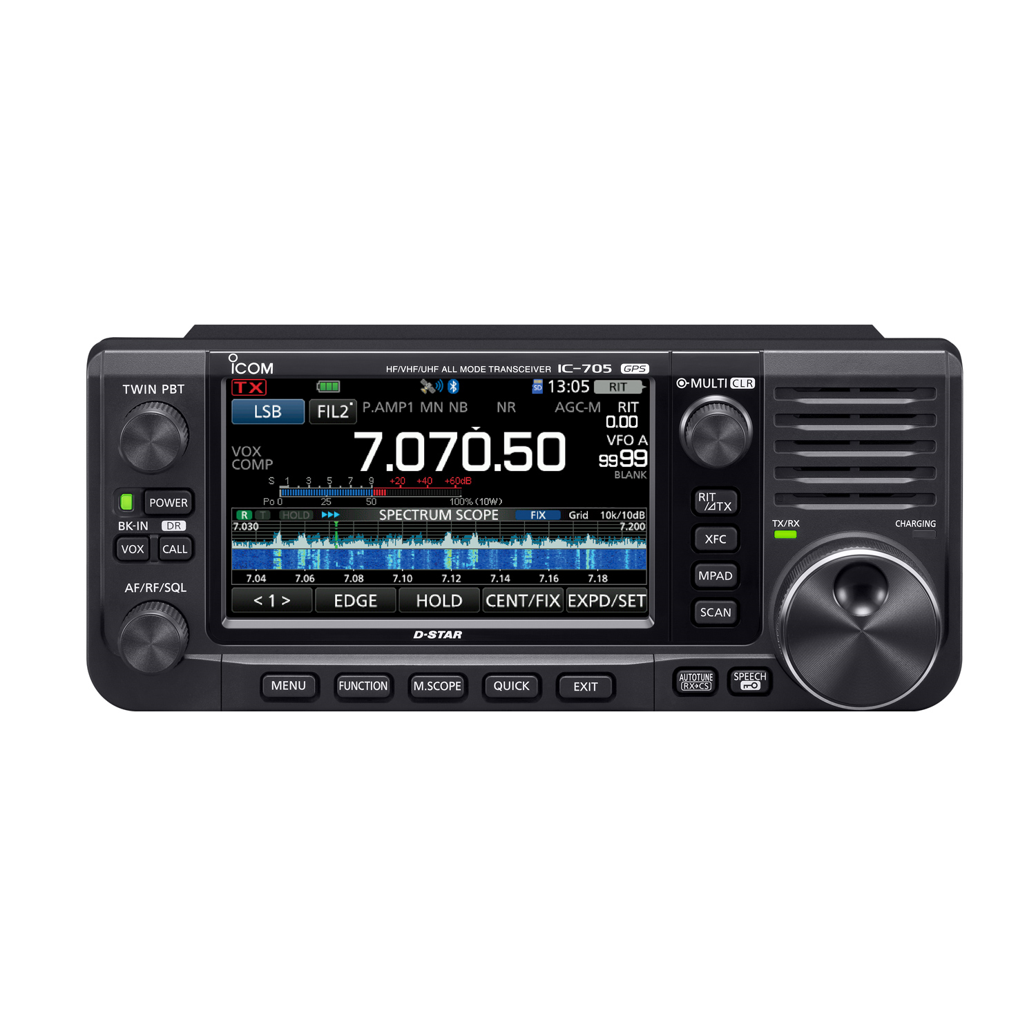 ICOM艾可慕短波电台 IC-705全波段全模式便携式短波电台 ICOM艾可慕短波电台 IC-705全波段全模式便携式短波电台